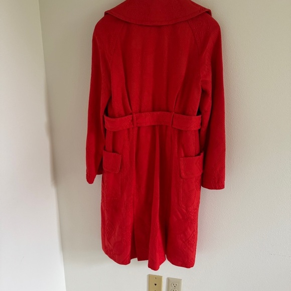 Tracy Reese Cotton Embroidered Trench 6 - Picture 12 of 16